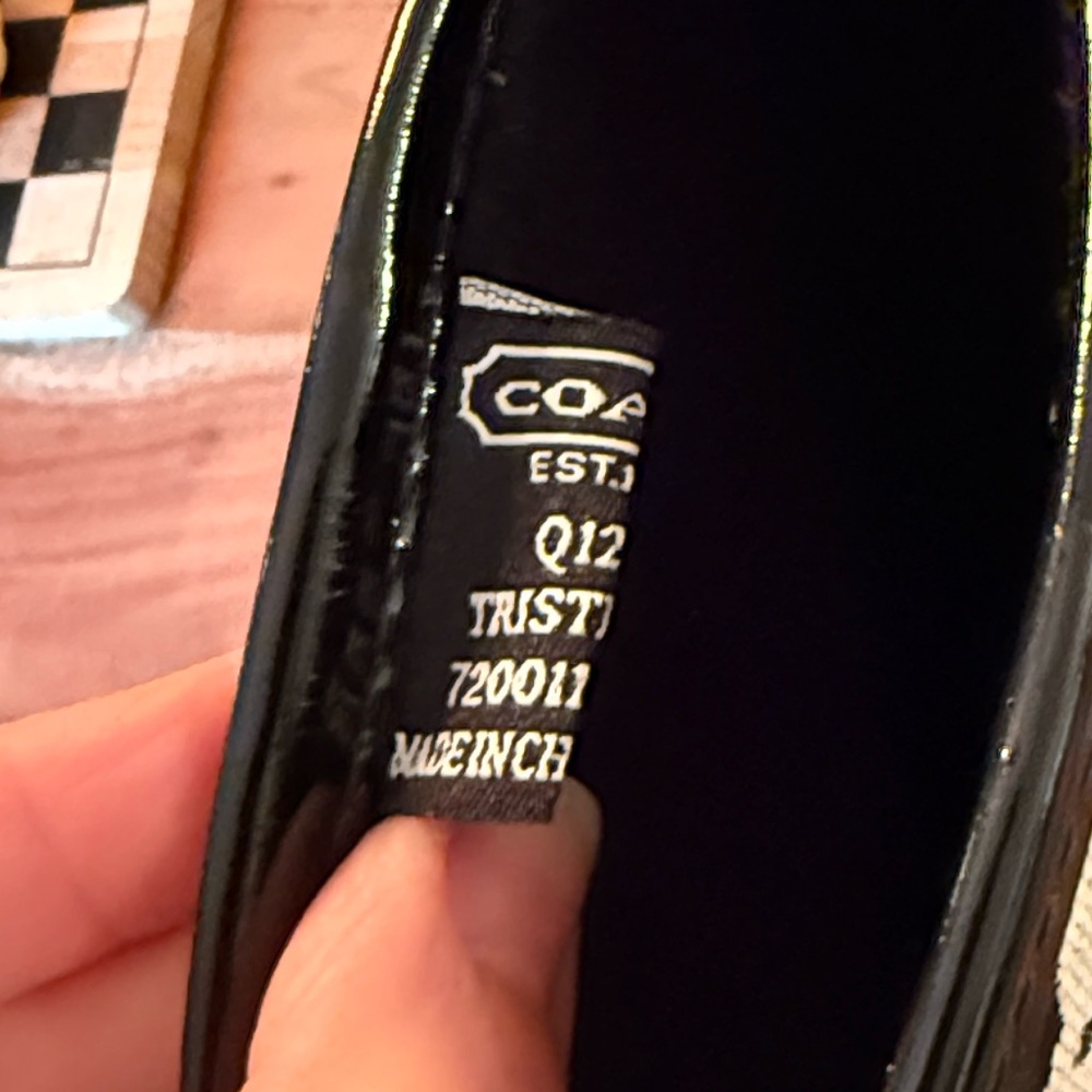 Coach Tristee Signature Monogram Rain Boots Woman’s size 7 - Picture 6 of 9